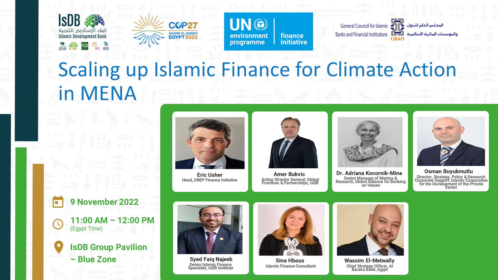Scaling up Islamic Finance for Climate Action in MENA
