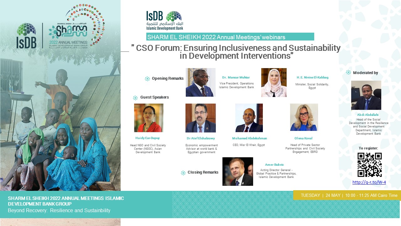 Civil Society Organizations (CSOs) Forum: Ensuring Inclusiveness and Sustainability in Development Interventions