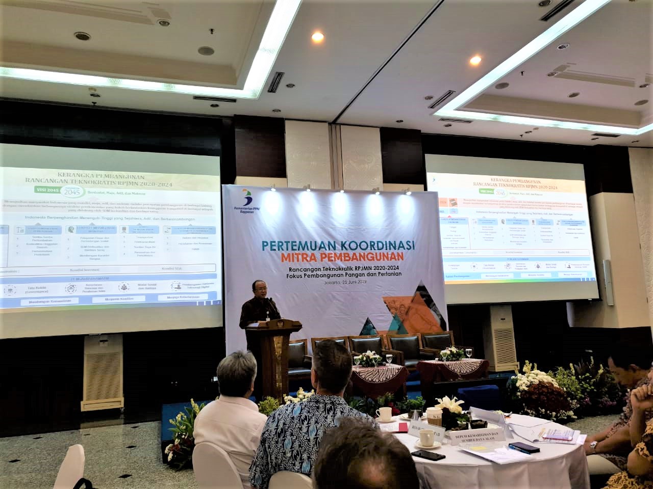 Coordination meeting for Development Partners on Technocratic National Medium Term Development Plan