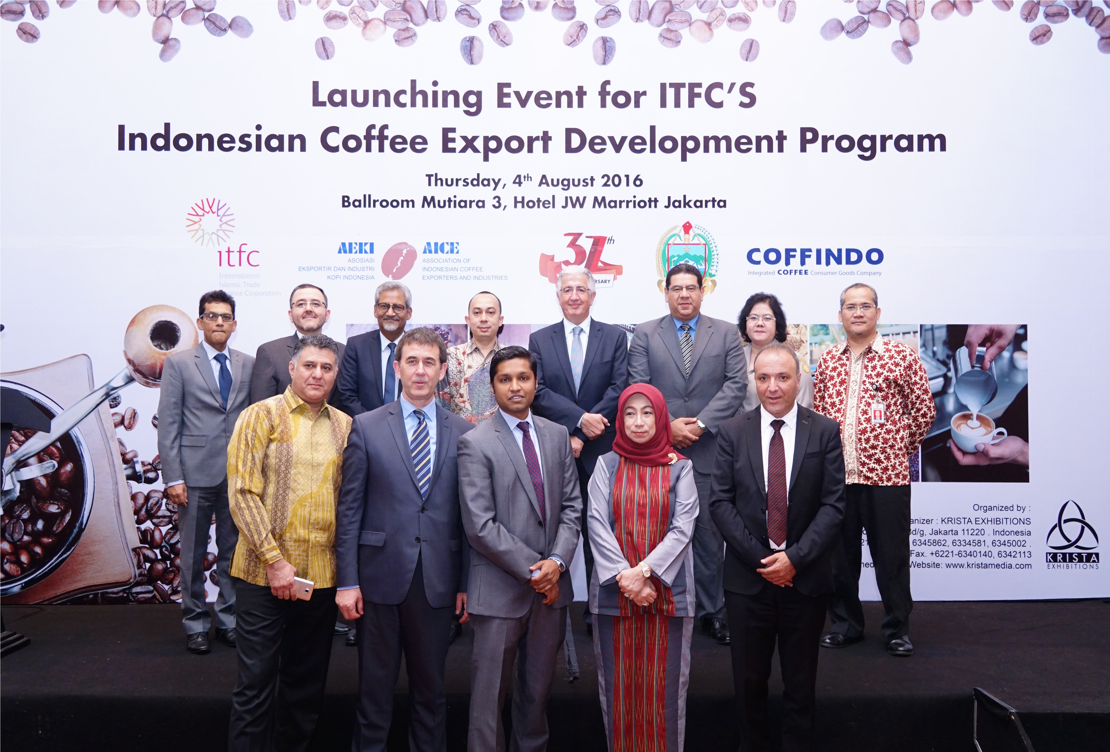 ITFC & AICE launch an Innovative Financing & Development Program for the Indonesian Coffee Exports