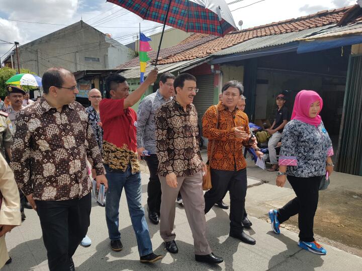 IsDB President Visits ICDD/NSUP Project Site in Pisangan Timur, Jakarta