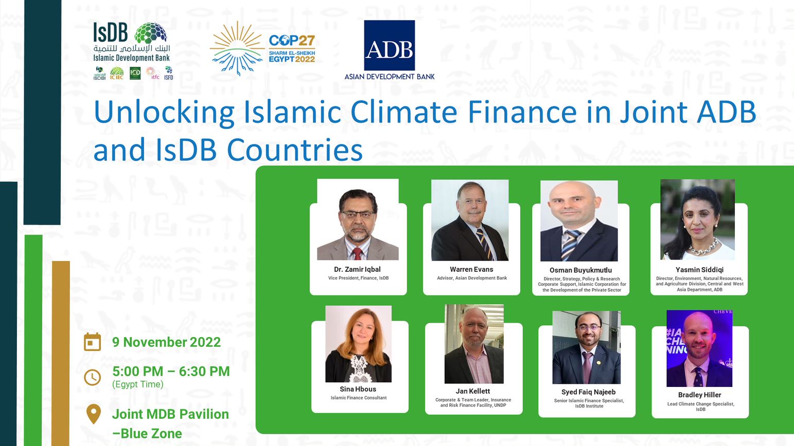 Unlocking Islamic Climate Finance in Joint ADB and IsDB Countries