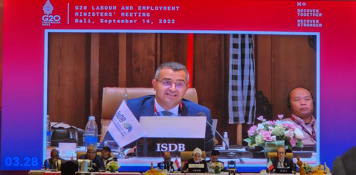 IsDB Attends the G20 Labour and Employment Ministerial Meeting (LEMM)
