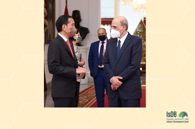  IsDB President Pays A Courtesy Call on President Joko Widodo