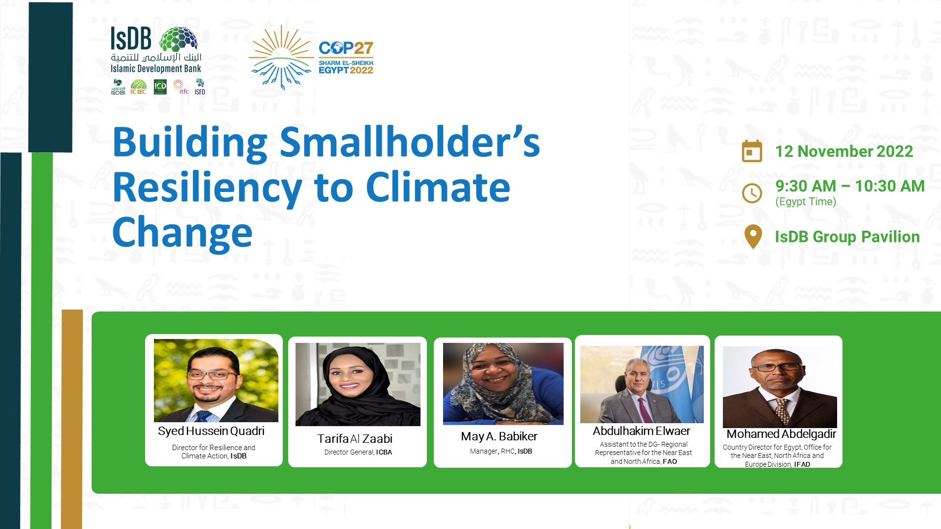 Building Smallholder Resiliency to Climate Change 