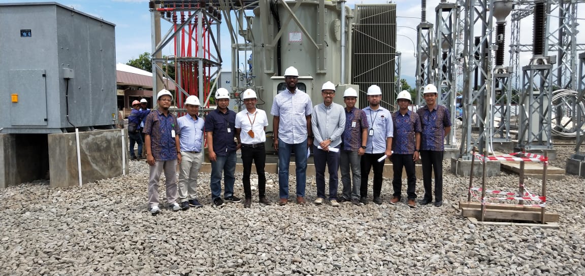 IsDB RHI Team Field Project Review of the Power Grid Investment Project in Nganjuk, Indonesia.