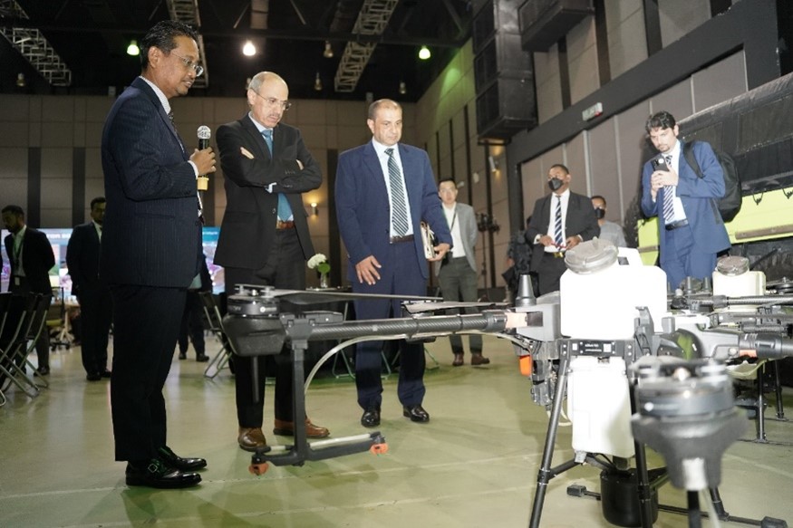 IsDB President Visits Aerodyne Group,  A Global Leader in Drone and Data Technologies